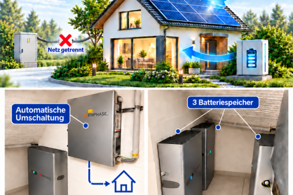 Netz weg? Eigener Strom bleibt verfügbar.